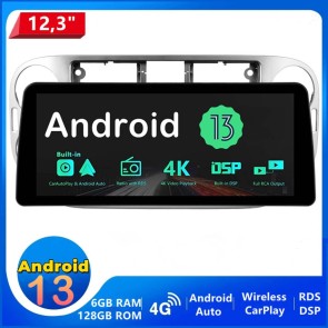 12,3" Android 13.0 Autoradio Lecteur DVD GPS Compatible pour VW Tiguan I (2007-2016)-1