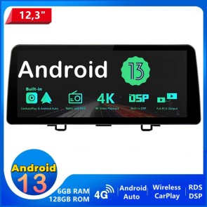 12,3" Android 13.0 Autoradio Lecteur DVD GPS Compatible pour Honda CR-V (De 2006)-1