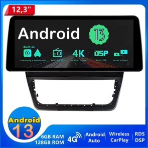 12,3" Android 13.0 Autoradio Lecteur DVD GPS Compatible pour Skoda Yeti 5L (De 2009)-1