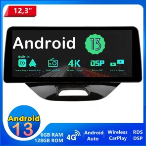 12,3" Android 13.0 Autoradio Lecteur DVD GPS Compatible pour Ford Ka (2014-2020)-1