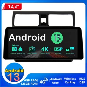 12,3" Android 13.0 Autoradio Lecteur DVD GPS Compatible pour Suzuki Swift 3 (De 2004)-1