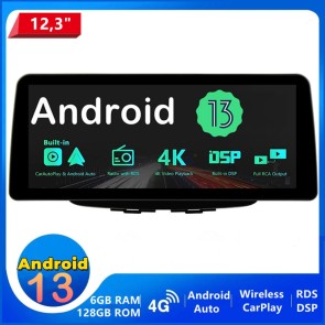 12,3" Android 13.0 Autoradio Lecteur DVD GPS Compatible pour Suzuki Baleno (De 2015)-1