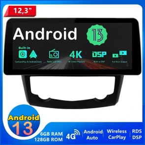 12,3" Android 13 Autoradio Lecteur DVD GPS Compatible pour Renault Kadjar (2015-2019)-1