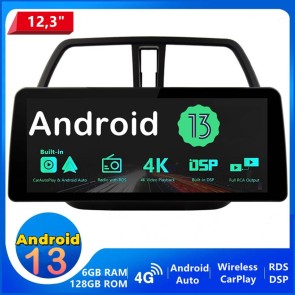 12,3" Android 13.0 Autoradio Lecteur DVD GPS Compatible pour Suzuki SX4 S-Cross (De 2012)-1