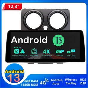 12,3" Android 13.0 Autoradio Lecteur DVD GPS Compatible pour Nissan Qashqai (2006-2013)-1