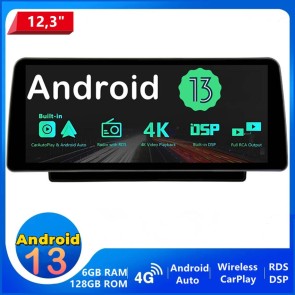 12,3" Android 13.0 Autoradio Lecteur DVD GPS Compatible pour Citroën C5 (2008-2017)-1