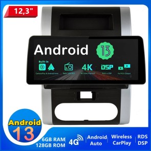 12,3" Android 13.0 Autoradio Lecteur DVD GPS Compatible pour Nissan X-Trail (2007-2015)-1