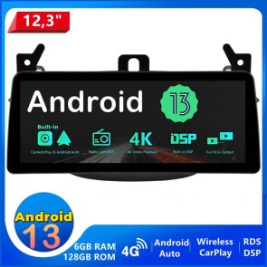 12,3" Android 13 Autoradio Lecteur DVD GPS Compatible pour Opel Corsa E (De 2014)-1