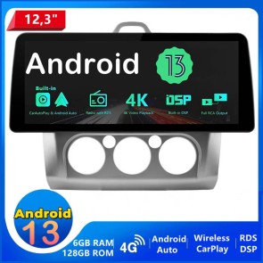 12,3" Android 13.0 Autoradio Lecteur DVD GPS Compatible pour Ford Focus 2 MK2 (2004-2011)-1