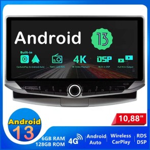 10,88" Android 13.0 Autoradio Lecteur DVD GPS Compatible pour VW Passat B7 (2010-2015)-1