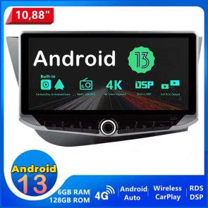 10,88" Android 13.0 Autoradio Lecteur DVD GPS Compatible pour SEAT Leon 2 Mk2 (De 2005)-1