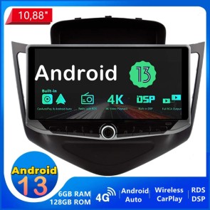 10,88" Android 13.0 Autoradio Lecteur DVD GPS Compatible pour Chevrolet Cruze (De 2008)-1