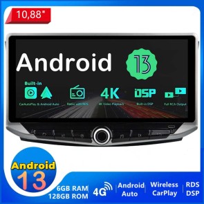 10,88" Android 13.0 Autoradio Lecteur DVD GPS Compatible pour Mazda 3 BL (2010-2013)-1