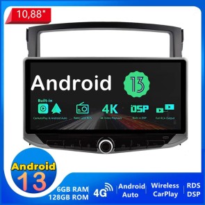 10,88" Android 13 Autoradio Lecteur DVD GPS Compatible pour Mitsubishi Pajero 4 (De 2006)-1