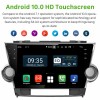 Toyota Highlander Android 10.0 Autoradio DVD GPS avec 8-Core 4Go+64Go Bluetooth Parrot Telecommande au Volant Micro DSP SD USB DAB 4G LTE WiFi TV OBD2 CarPlay - 10" Android 10.0 Lecteur DVD GPS Radio Stéréo Navigation pour Toyota Highlander (2008-2013)