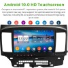 Mitsubishi Lancer Android 10.0 Autoradio DVD GPS avec 8-Core 4Go+64Go Bluetooth Parrot Telecommande au Volant Micro SD USB DAB 4G LTE WiFi MirrorLink OBD2 CarPlay - 10" Android 10.0 Lecteur DVD GPS Radio Stéréo Navigation pour Mitsubishi Lancer (2006-2016