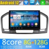 Opel Insignia Android 12.0 Autoradio DVD GPS avec 8Go+128Go Bluetooth Telecommande au Volant DSP USB DAB 4G WiFi OBD2 CarPlay - 10" Android 12.0 Lecteur DVD GPS Radio Stéréo Navigation pour Opel Insignia (De 2008)