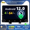 Kia Rio Android 12.0 Autoradio DVD GPS avec Commande au volant et Kit mains libres Bluetooth DAB USB 4G WiFi OBD2 Carplay - Android 12 Autoradio Lecteur DVD GPS pour Kia Rio (De 2017)