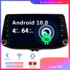 Hyundai i30 Android 10.0 Autoradio DVD GPS avec Ecran tactile Commande au volant et Kit mains libres Bluetooth Micro DAB CD SD USB 4G WiFi TV MirrorLink OBD2 Carplay - Android 10 Autoradio Lecteur DVD GPS Compatible pour Hyundai i30 (2017-2020)