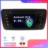 SEAT Ibiza Android 10.0 Autoradio DVD GPS avec Ecran tactile Commande au volant et Kit mains libres Bluetooth Micro DAB CD SD USB 4G WiFi TV MirrorLink OBD2 Carplay - Android 10 Autoradio Lecteur DVD GPS Compatible pour SEAT Ibiza Mk4 (2008-2017)