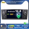 Fiat Punto Android 12.0 Autoradio DVD GPS avec Commande au volant et Kit mains libres Bluetooth DAB USB 4G WiFi OBD2 Carplay - Android 12 Autoradio Lecteur DVD GPS pour Fiat Punto (2006-2012)