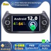 Citroën Nemo Android 12.0 Autoradio DVD GPS avec Commande au volant et Kit mains libres Bluetooth DAB USB 4G WiFi OBD2 Carplay - Android 12 Autoradio Lecteur DVD GPS pour Citroën Nemo (De 2008)