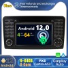 Mercedes GL X164 Android 12.0 Autoradio DVD GPS avec Commande au volant et Kit mains libres Bluetooth DAB USB 4G WiFi OBD2 Carplay - Android 12 Autoradio Lecteur DVD GPS pour Mercedes GL X164 (2005-2012)