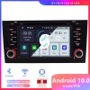 Audi A6 Android 12.0 Autoradio DVD GPS avec Commande au volant et Kit mains libres Bluetooth DAB 4G WiFi Carplay - Android 12 Autoradio Lecteur DVD GPS pour Audi A6 (1997-2004)