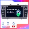 Toyota Avensis Android 10.0 Autoradio DVD GPS avec Ecran tactile Commande au volant et Kit mains libres Bluetooth Micro DAB CD SD USB 4G WiFi TV MirrorLink OBD2 Carplay - Android 10 Autoradio Lecteur DVD GPS Compatible pour Toyota Avensis (2009-2018)