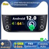 Fiat Punto Evo Android 12.0 Autoradio DVD GPS avec Commande au volant et Kit mains libres Bluetooth DAB USB 4G WiFi OBD2 Carplay - Android 12 Autoradio Lecteur DVD GPS pour Fiat Punto Evo (De 2009)