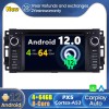 Dodge Nitro Android 12.0 Autoradio DVD GPS avec Commande au volant et Kit mains libres Bluetooth DAB CD USB 4G WiFi OBD2 Carplay - Android 12 Autoradio Lecteur DVD GPS pour Dodge Nitro (2007-2012)