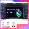 Mercedes Vito W639 Android 10.0 Autoradio DVD GPS avec Ecran tactile Commande au volant et Kit mains libres Bluetooth Micro DAB CD SD USB 4G WiFi MirrorLink OBD2 Carplay - Android 10 Autoradio Lecteur DVD GPS Compatible pour Mercedes Vito W639 (2006-2014)