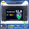 Mercedes Vito Android 12.0 Autoradio DVD GPS avec Commande au volant et Kit mains libres Bluetooth DAB USB 4G WiFi OBD2 Carplay - Android 12 Autoradio Lecteur DVD GPS pour Mercedes Vito W639 (2006-2014)