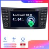 Mercedes E W211 Android 10.0 Autoradio DVD GPS avec Ecran tactile Commande au volant et Kit mains libres Bluetooth Micro DAB CD SD USB 4G WiFi MirrorLink OBD2 Carplay - Android 10 Autoradio Lecteur DVD GPS Compatible pour Mercedes Classe E W211 (2002-2009