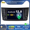 Mercedes E W211 Android 12.0 Autoradio DVD GPS avec Commande au volant et Kit mains libres Bluetooth DAB CD USB 4G WiFi OBD2 Carplay - Android 12 Autoradio Lecteur DVD GPS pour Mercedes Classe E W211 (2002-2009)