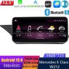 Mercedes W212 Android 13 Autoradio DVD GPS Navigation avec 8-Core 8Go+256Go Écran Tactile Bluetooth 5.0 Telecommande au Volant DSP SWC DAB WiFi 4G LTE CarPlay - 12,5" Android 13.0 Autoradio Lecteur Multimédia Stéréo pour Mercedes Classe E W212 (2010-2016)