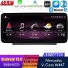 Mercedes W447 Android 13 Autoradio DVD GPS Navigation avec 8-Core 8Go+256Go Écran Tactile Bluetooth 5.0 Telecommande au Volant DSP SWC DAB WiFi 4G LTE CarPlay - 12,5" Android 13.0 Autoradio Lecteur Multimédia Stéréo pour Mercedes Classe V W447 (2014-2019)
