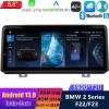 BMW F22/F23 Android 13 Autoradio DVD GPS Navigation avec 8-Core 8Go+256Go Écran Tactile Bluetooth 5.0 Telecommande au Volant DSP SWC DAB USB WiFi 4G LTE CarPlay - 8,8" Android 13.0 Autoradio Lecteur Multimédia Stéréo pour BMW Série 2 F22/F23 (De 2017)