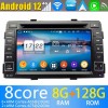 Kia Sorento Android 13.0 Autoradio DVD GPS avec 8Go+128Go Bluetooth Telecommande au Volant DSP USB DAB 4G WiFi OBD2 CarPlay - 7" Android 13.0 Lecteur DVD GPS Radio Stéréo Navigation pour Kia Sorento (De 2009)
