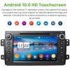 Suzuki SX4 Android 10.0 Autoradio DVD GPS avec 8-Core 4Go+64Go Bluetooth Parrot Telecommande au Volant Micro DSP CD SD USB DAB 4G LTE WiFi TV MirrorLink OBD2 CarPlay - 8" Android 10.0 Lecteur DVD GPS Radio Stéréo Navigation pour Suzuki SX4 (2006-2013)