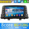 Kia Picanto Android 13.0 Autoradio DVD GPS avec 8Go+128Go Bluetooth Telecommande au Volant DSP USB DAB 4G WiFi OBD2 CarPlay - 8" Android 13.0 Lecteur DVD GPS Radio Stéréo Navigation pour Kia Picanto (2017-2022)
