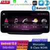 Mercedes W246 Android 13 Autoradio DVD GPS Navigation avec 8-Core 8Go+256Go Écran Tactile Bluetooth 5.0 Telecommande au Volant DSP SWC DAB WiFi 4G LTE CarPlay - 12,5" Android 13.0 Autoradio Lecteur Multimédia Stéréo pour Mercedes Classe B W246 (2011-2014)
