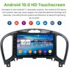 Nissan Juke Android 10.0 Autoradio DVD GPS avec 8-Core 4Go+64Go Bluetooth Parrot Telecommande au Volant Micro DSP CD SD USB DAB 4G LTE WiFi TV MirrorLink OBD2 CarPlay - 8" Android 10.0 Lecteur DVD GPS Radio Stéréo Navigation pour Nissan Juke (2010-2018)