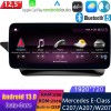 Mercedes C207/A207 Android 13 Autoradio DVD GPS Navigation avec 8-Core 8Go+256Go Écran Tactile Bluetooth 5.0 Telecommande au Volant DSP SWC DAB WiFi 4G LTE CarPlay - 12,5" Android 13.0 Autoradio Lecteur Multimédia Stéréo pour Mercedes Classe E C207/A207