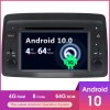 Fiat Panda Android 10.0 Autoradio DVD GPS Navigation avec Octa-Core 4Go+64Go Écran Tactile Bluetooth Telecommande au Volant DAB CD SD USB AUX WiFi TV OBD2 CarPlay - 6,2" Android 10.0 Autoradio Lecteur DVD GPS Compatible pour Fiat Panda 169 (2004-2012)