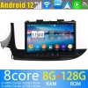 Opel Mokka Android 12.0 Autoradio DVD GPS avec 8Go+128Go Bluetooth Telecommande au Volant DSP USB DAB 4G WiFi OBD2 CarPlay - 9" Android 12.0 Lecteur DVD GPS Radio Stéréo Navigation pour Opel Mokka (2016-2019)