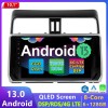 Toyota Land Cruiser Prado J150 Android 13 Autoradio Multimédia GPS avec 6Go+128Go Commande au volant et Kit mains libres Bluetooth DAB USB 4G WiFi CarPlay - 10" Android 13 Autoradio Lecteur DVD GPS pour Toyota Land Cruiser Prado J150 (2018-2022)