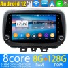 Hyundai Tucson Android 13.0 Autoradio DVD GPS avec 8Go+128Go Bluetooth Telecommande au Volant DSP USB DAB 4G WiFi OBD2 CarPlay - 9" Android 13.0 Lecteur DVD GPS Radio Stéréo Navigation pour Hyundai Tucson (2018-2020)