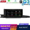 Audi A6 Android 13 Autoradio DVD GPS Navigation avec 8Go+256Go Bluetooth Telecommande au Volant DSP DAB WiFi 4G CarPlay - 12,5" Android 13.0 Autoradio Lecteur Multimédia Stéréo pour Audi A6 C7/4G (2011-2018)