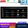 Audi Q5 Android 13 Autoradio DVD GPS Navigation avec 8Go+256Go Bluetooth Telecommande au Volant DSP DAB WiFi 4G CarPlay - 12,5" Android 13.0 Autoradio Lecteur Multimédia Stéréo pour Audi Q5/SQ5 8R (2009-2017)